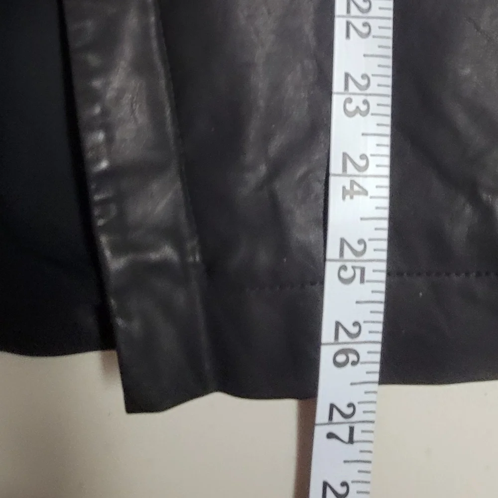 Free People NWT Wrapped Up Vegan Leather  Midi Skirt Size 0.